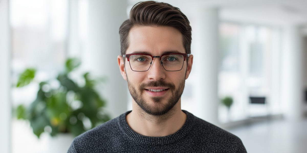 Full Rim Rectangle Premium Eyeglasses