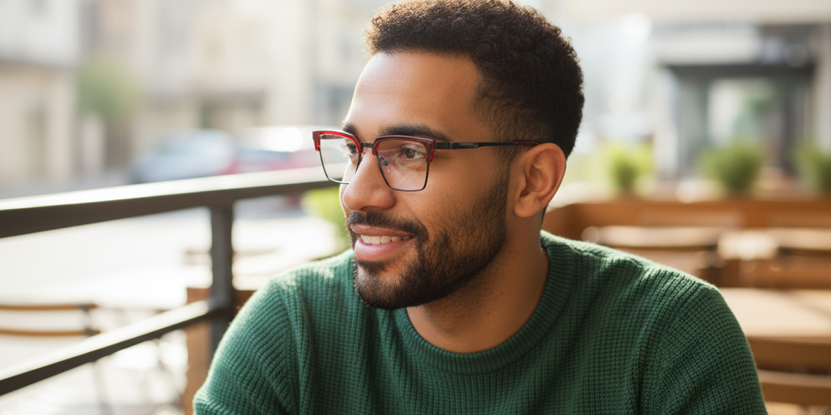 Full Rim Rectangle Premium Eyeglasses