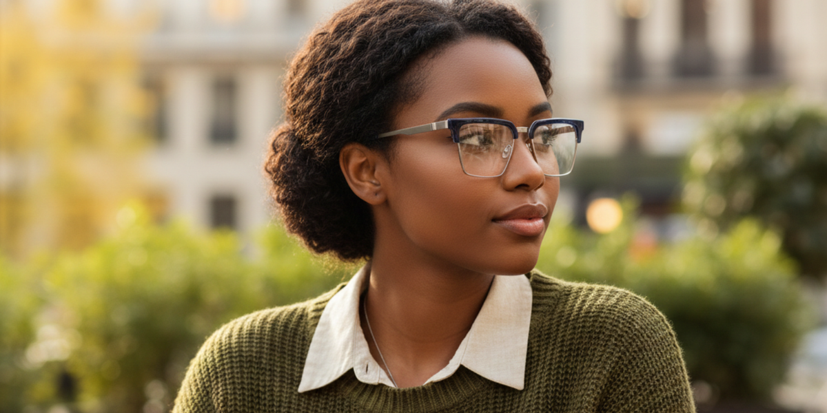 Full Rim Rectangle Premium Eyeglasses