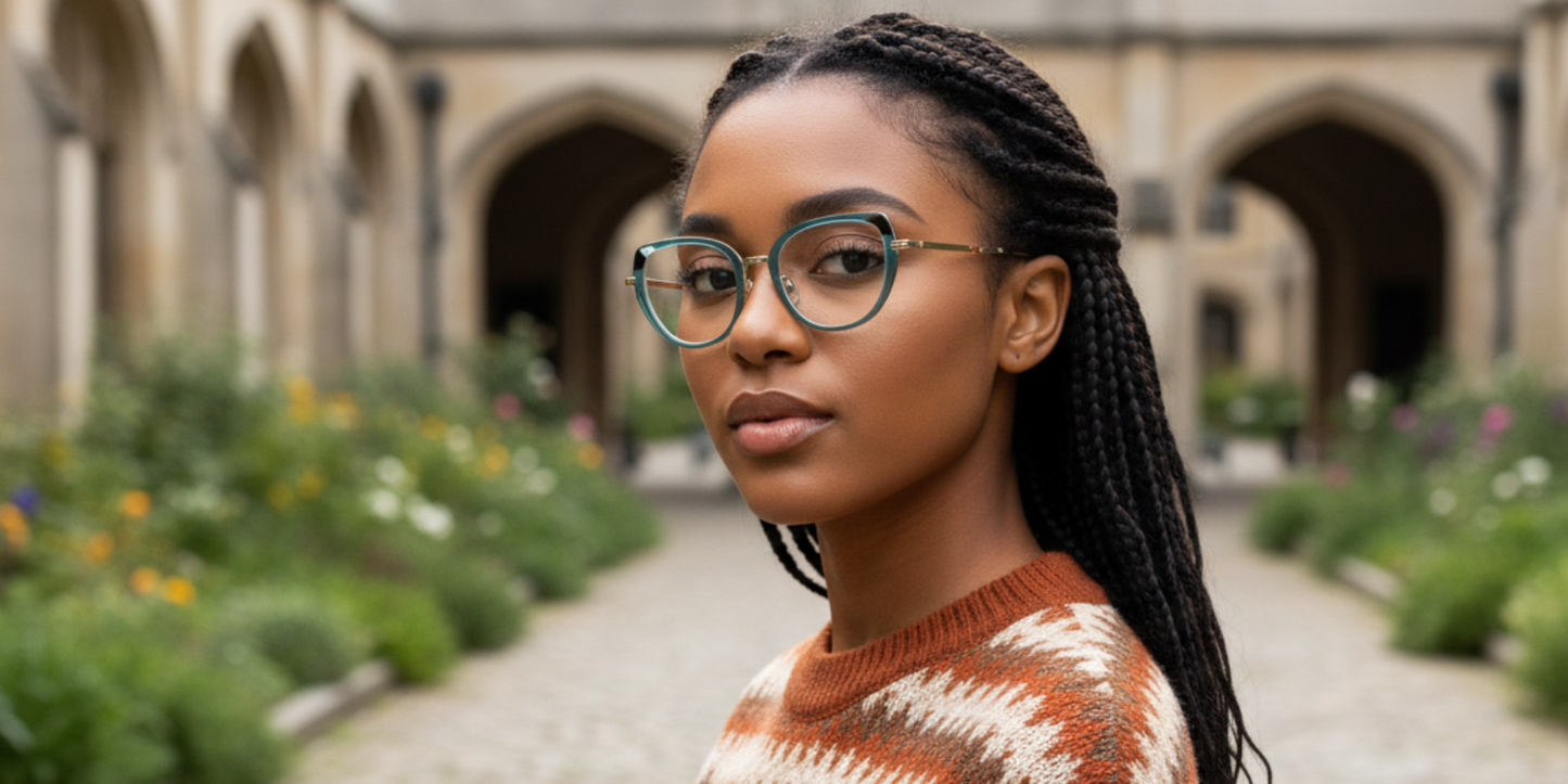 Full Rim Cat Eye Premium Eyeglasses