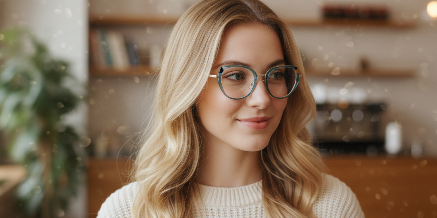 Full Rim Cat Eye Premium Eyeglasses