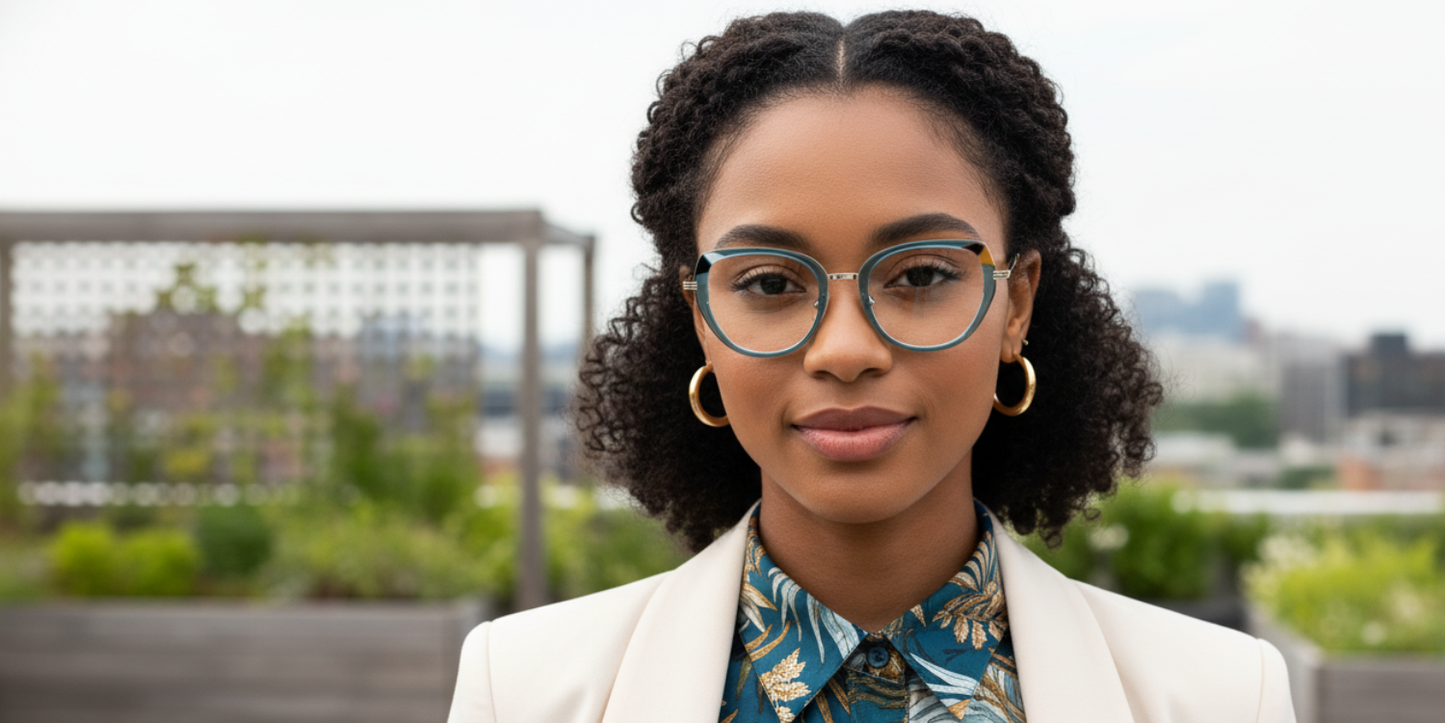 Full Rim Cat Eye Premium Eyeglasses