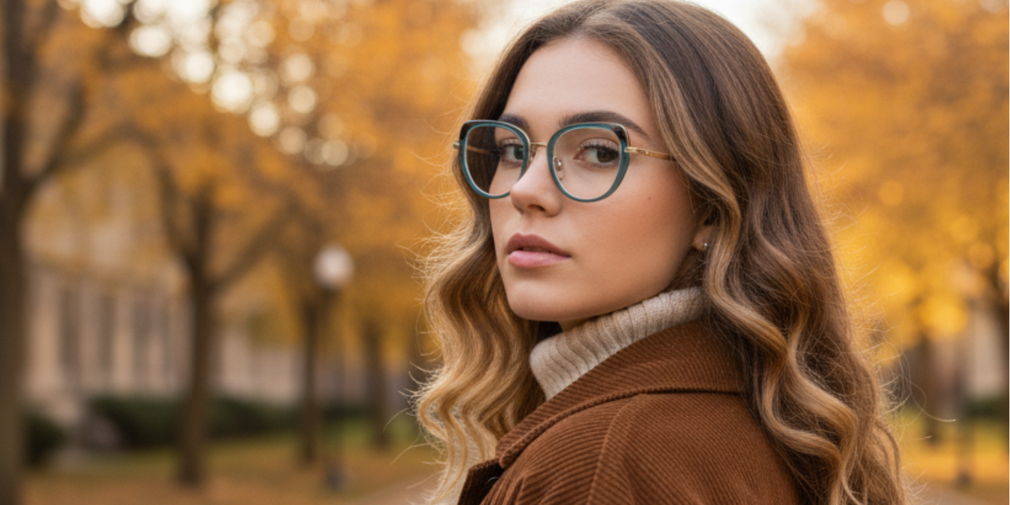 Full Rim Cat Eye Premium Eyeglasses