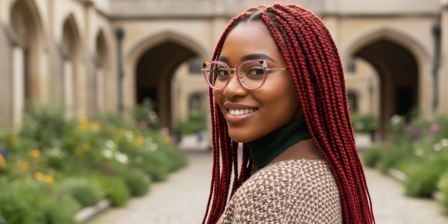 Full Rim Cat Eye Premium Eyeglasses