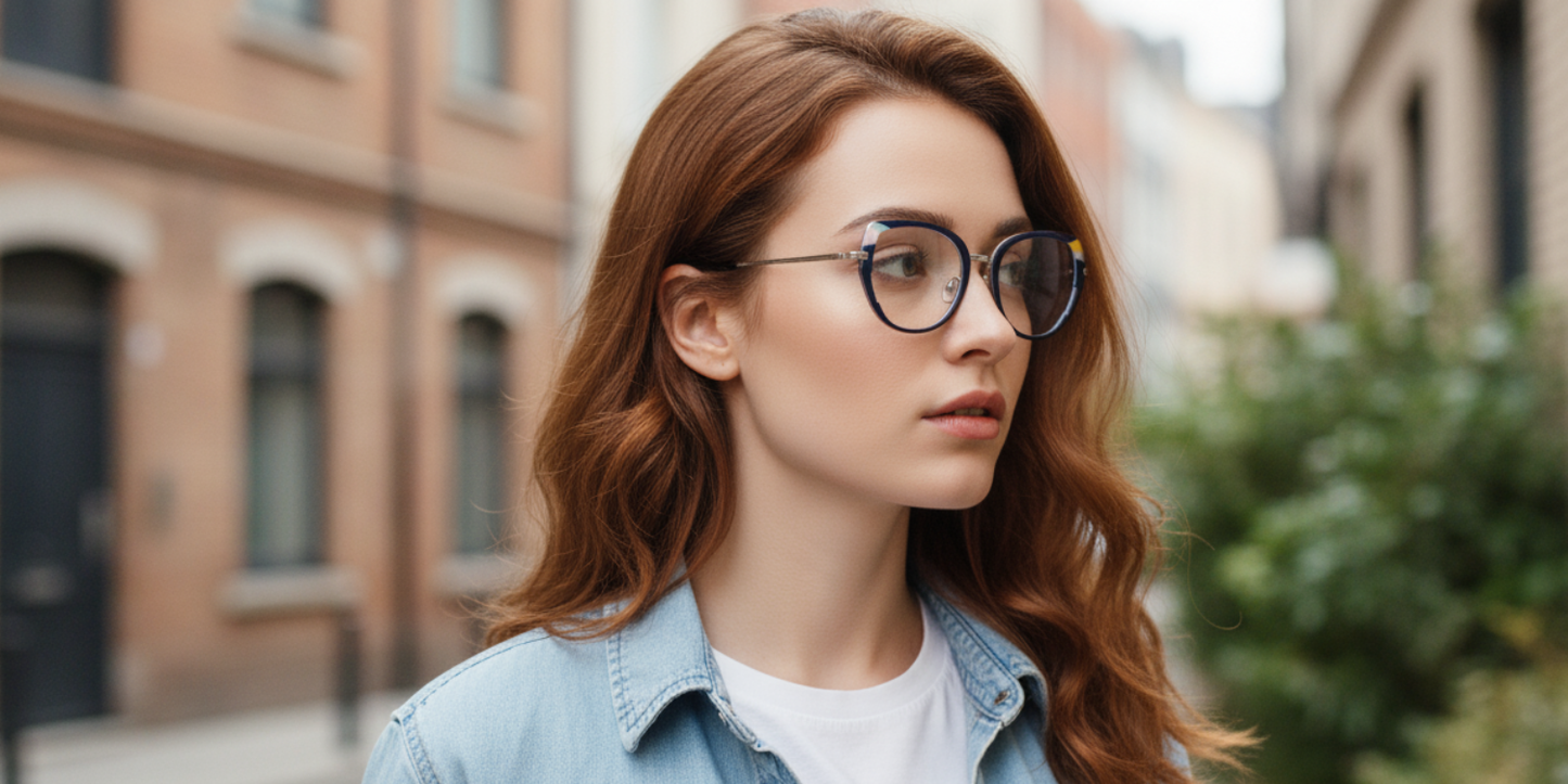 Full Rim Cat Eye Premium Eyeglasses
