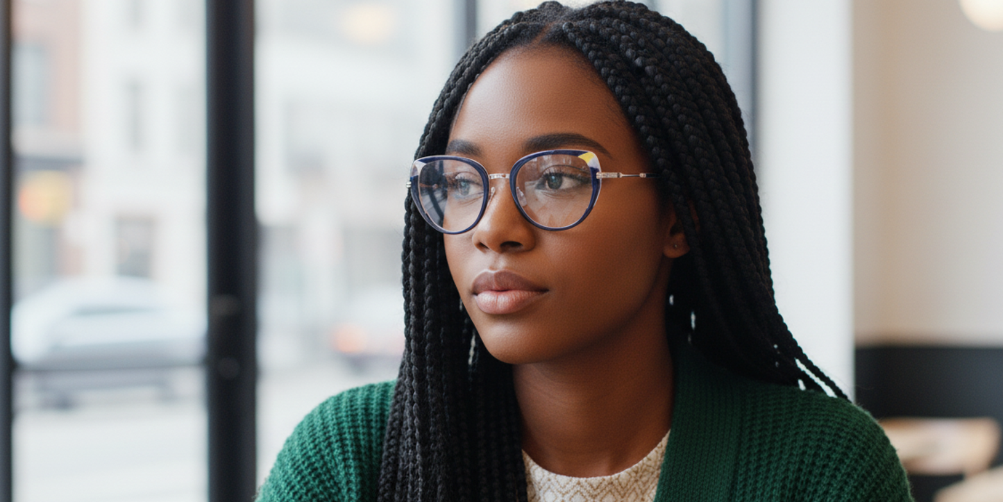 Full Rim Cat Eye Premium Eyeglasses