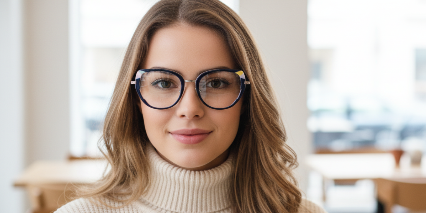 Full Rim Cat Eye Premium Eyeglasses