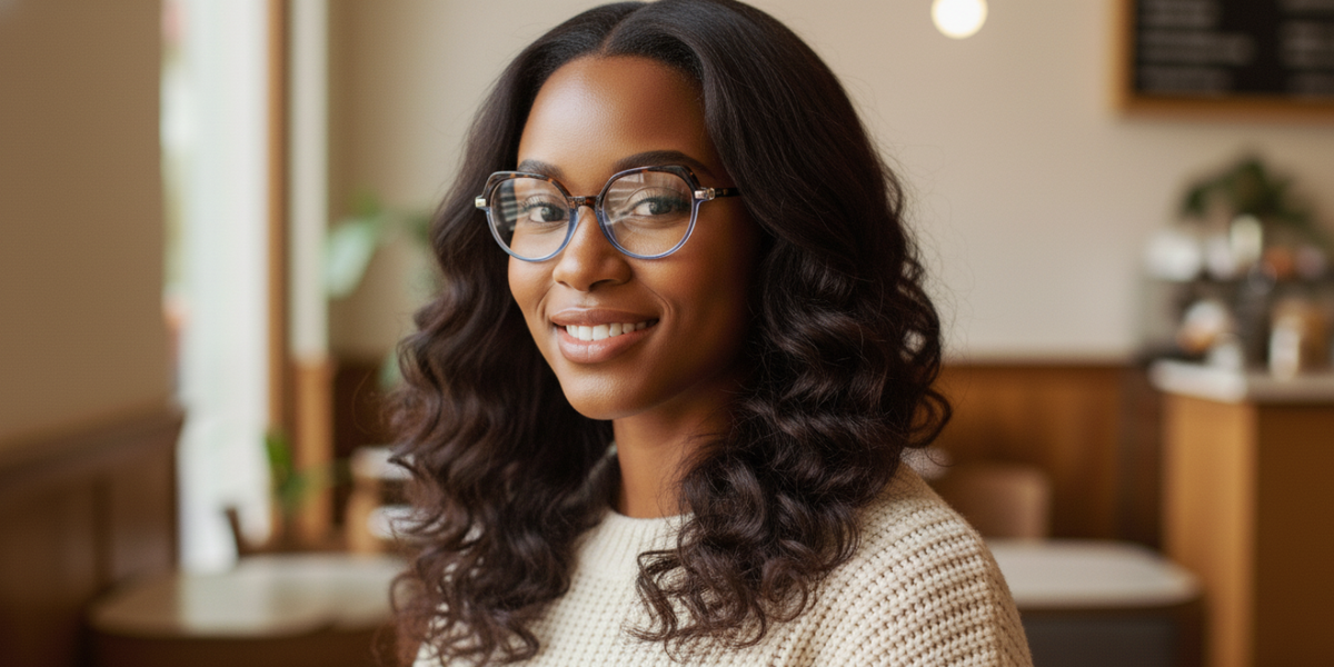 Full Rim Hexagon Premium Eyeglasses