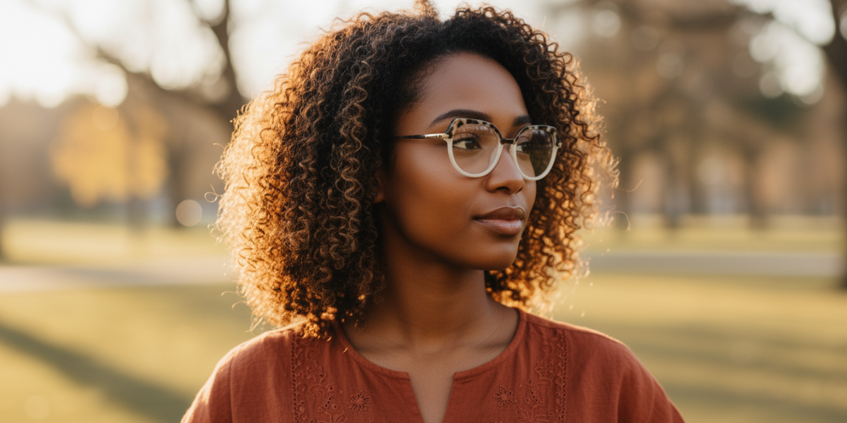 Full Rim Hexagon Premium Eyeglasses