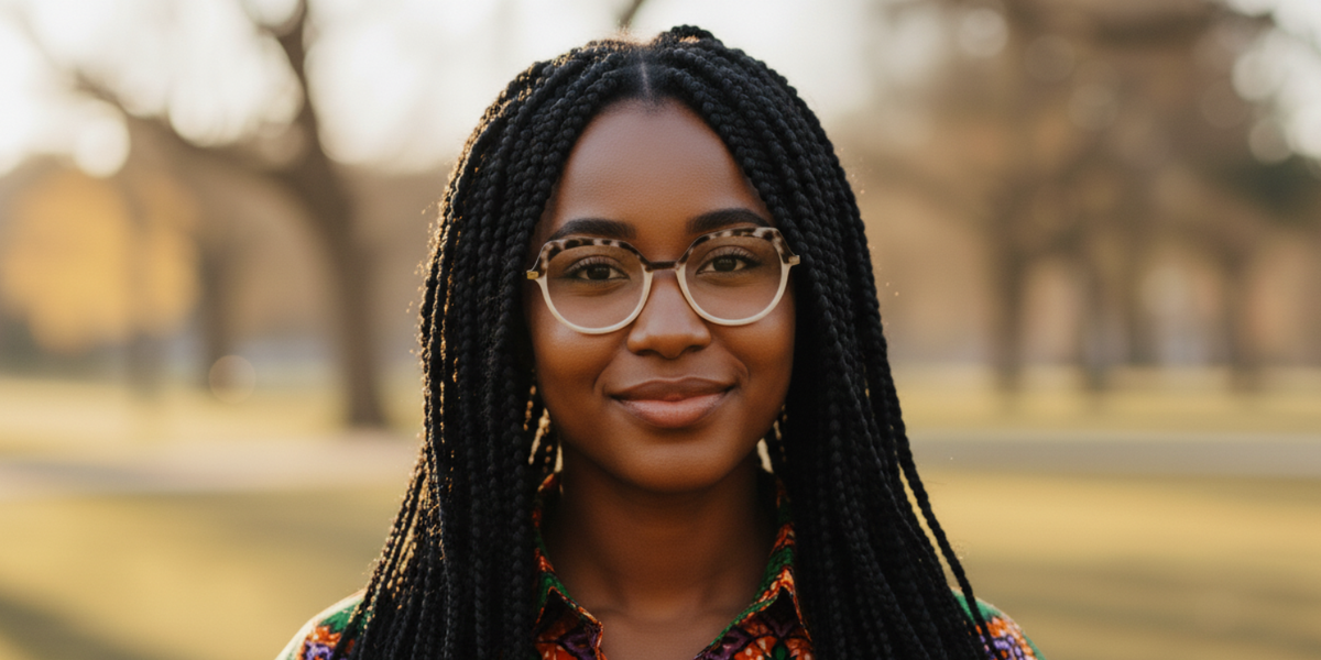 Full Rim Hexagon Premium Eyeglasses
