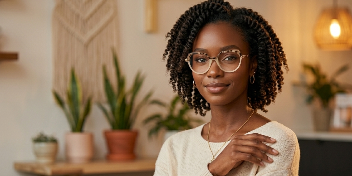 Full Rim Hexagon Premium Eyeglasses
