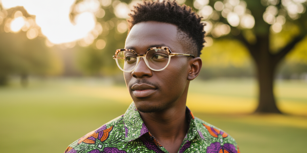 Full Rim Hexagon Premium Eyeglasses