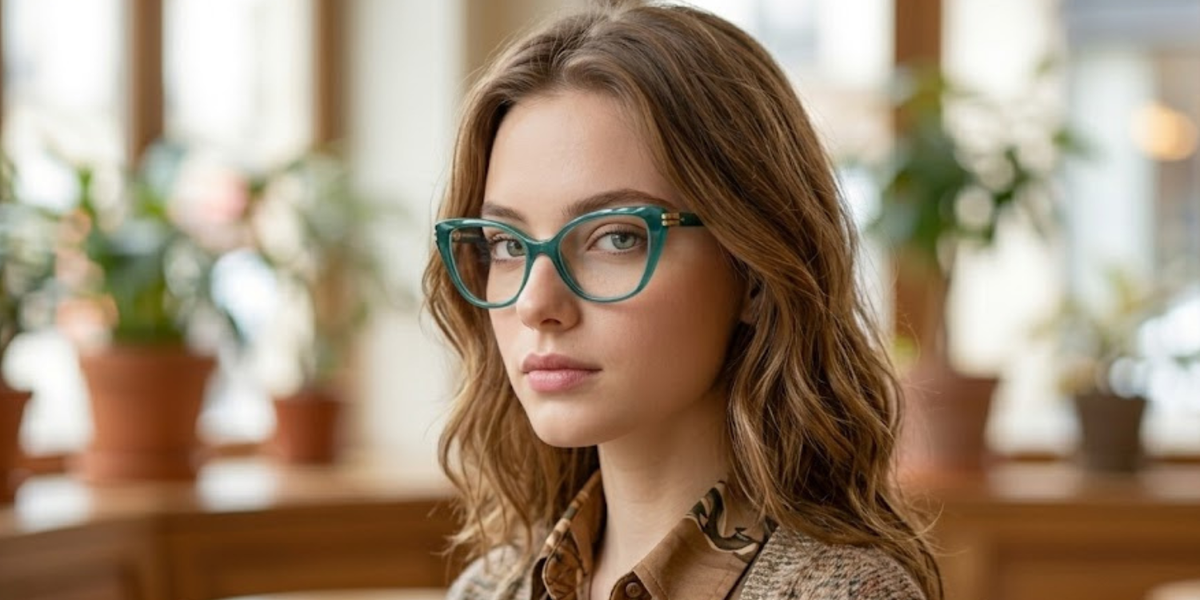 Black Full Rim Cat Eye Premium Eyeglasses