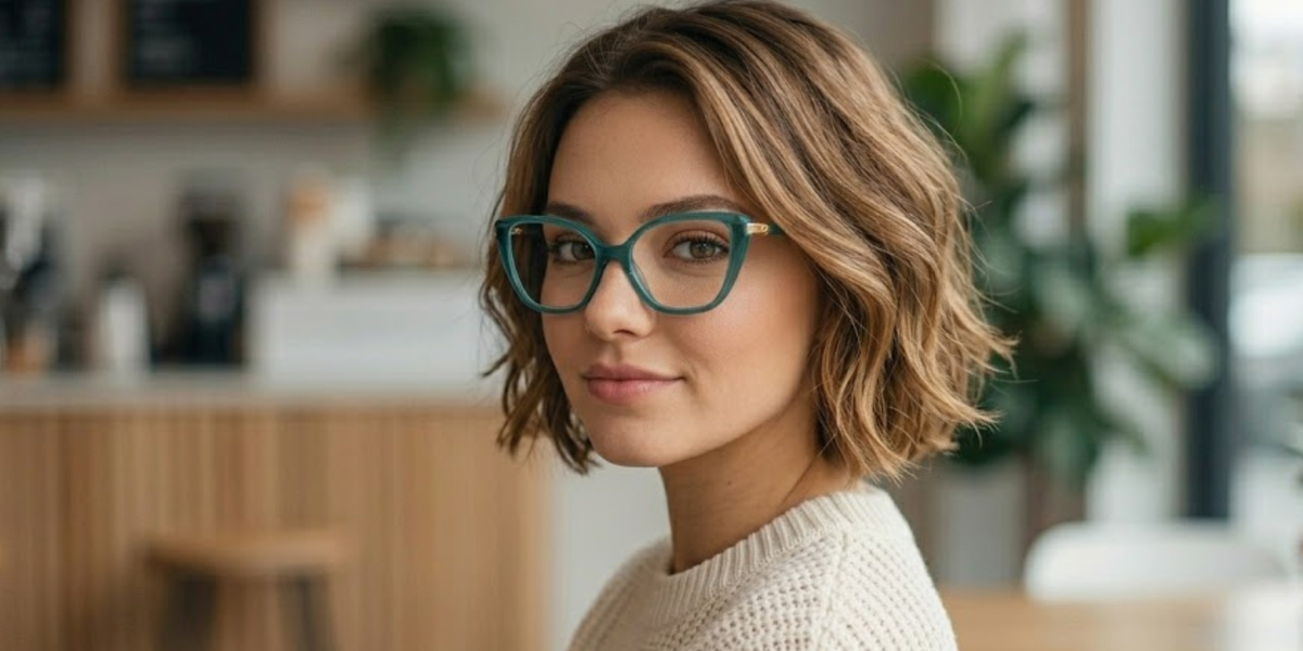 Black Full Rim Cat Eye Premium Eyeglasses