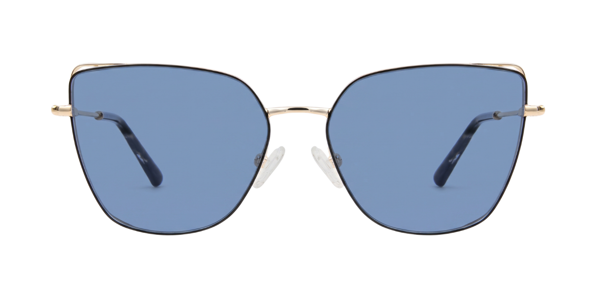 Fashionista Aura YJ-0318 - Black/Gold Frame