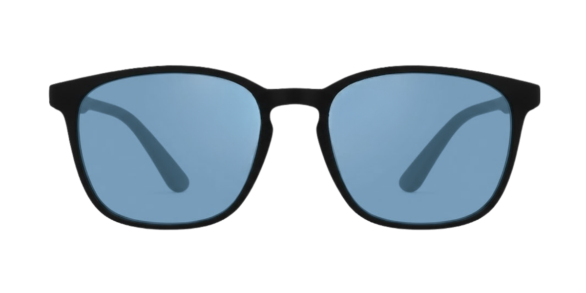 Black Full Rim Round Magneto Eyeglasses