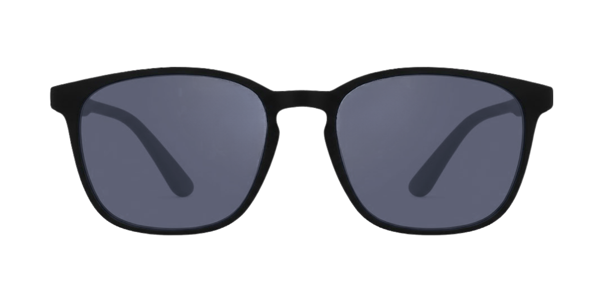 Black Full Rim Round Magneto Eyeglasses