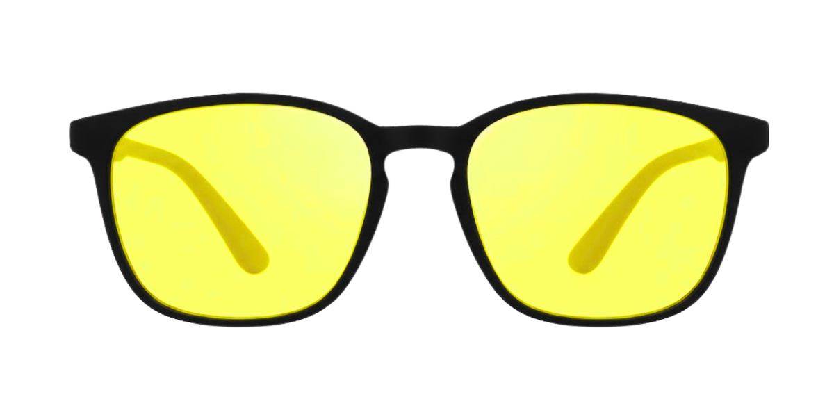 Black Full Rim Round Magneto Eyeglasses