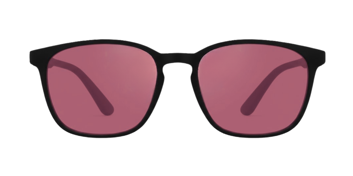 Black Full Rim Round Magneto Eyeglasses