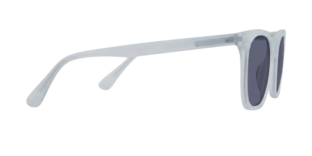 Light Blue Full Rim Round Magneto Eyeglasses