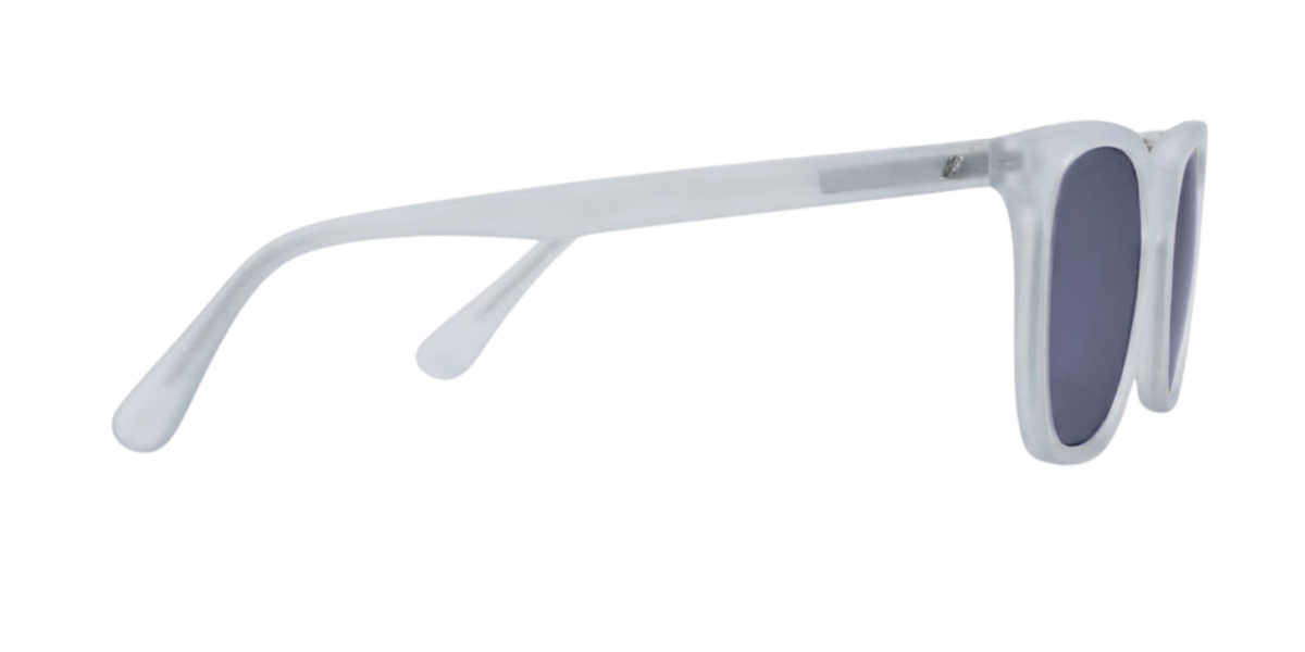 White Full Rim Round Magneto Eyeglasses