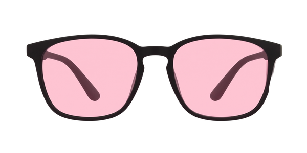 black/pink