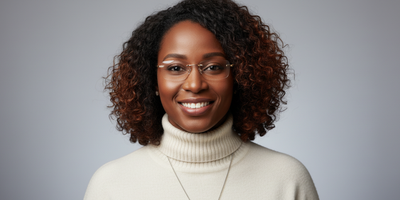 Rimless Rectangle Premium Eyeglasses