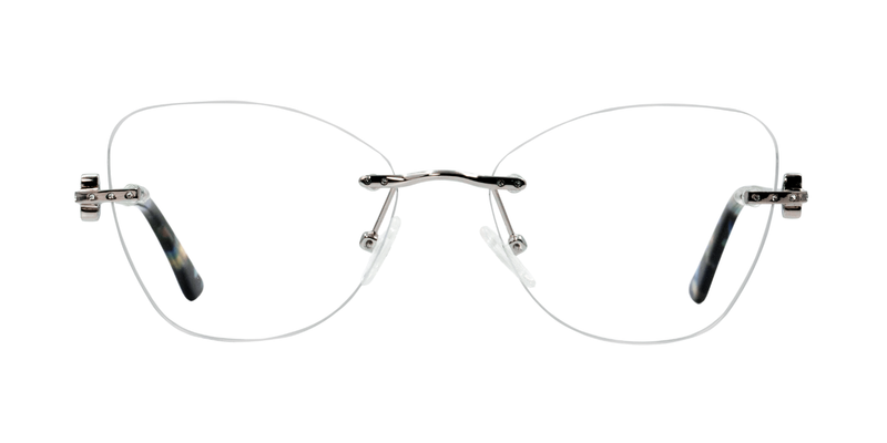 Rimless Cat Eye Premium Eyeglasses