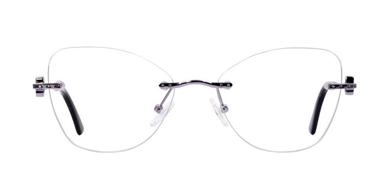 Rimless Cat Eye Premium Eyeglasses