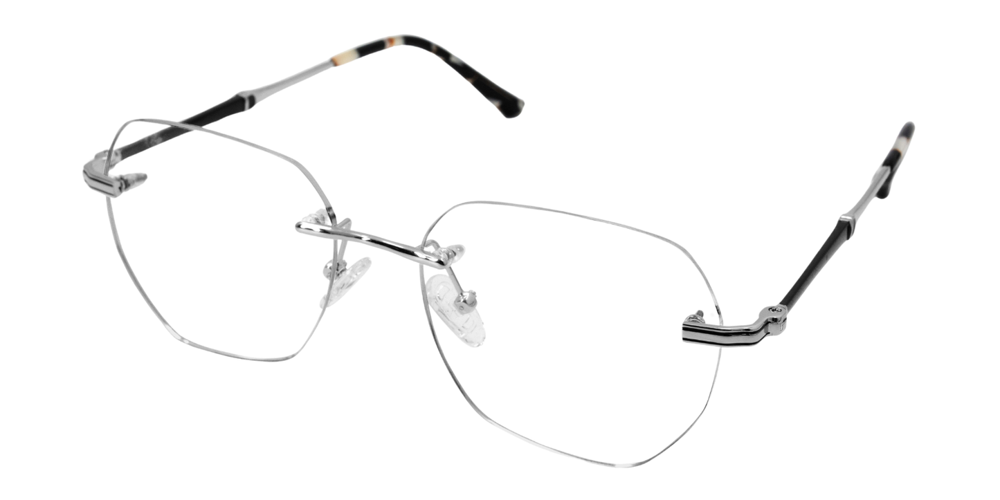 Rimless Cat Eye Premium Eyeglasses