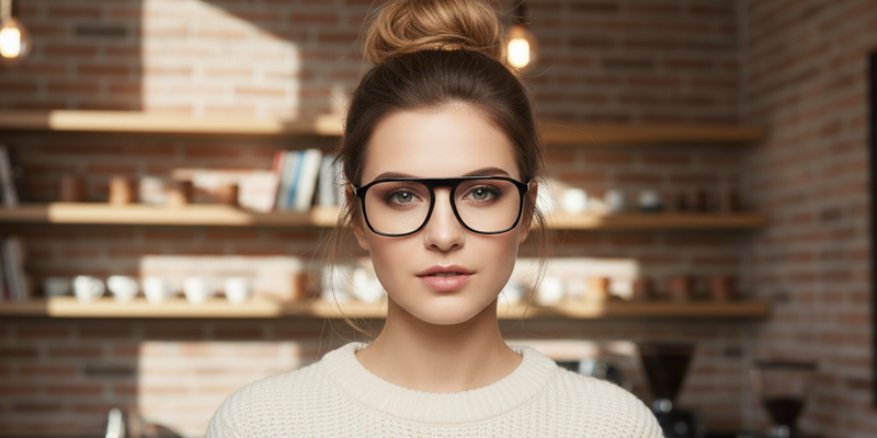 Full Rim Rectangle premium Eyeglasses