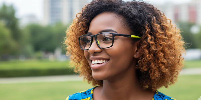 Full Rim Rectangle Classic Sports Eyeglasses