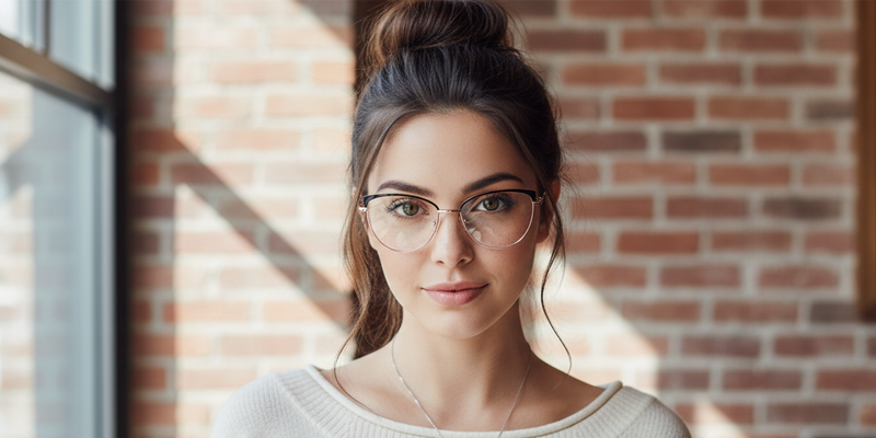 Full Rim Cat Eye Classic Eyeglasses