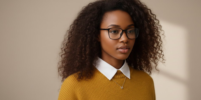 Full Rim Rectangle Classic Eyeglasses