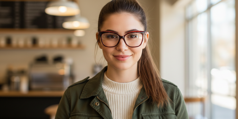 Full Rim Cat Eye Classic Eyeglasses