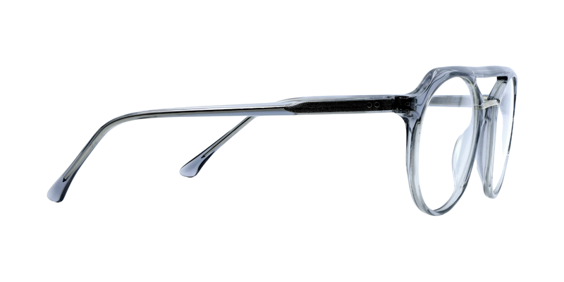 Full Rim Double Bridge Round Aviator Classic Eyeglasses