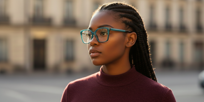 Full Rim Rectangle Classic Eyeglasses