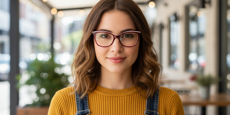 Full Rim Cat Eye Classic Eyeglasses