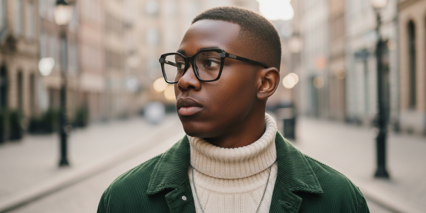 Full Rim Square Premium Eyeglasses