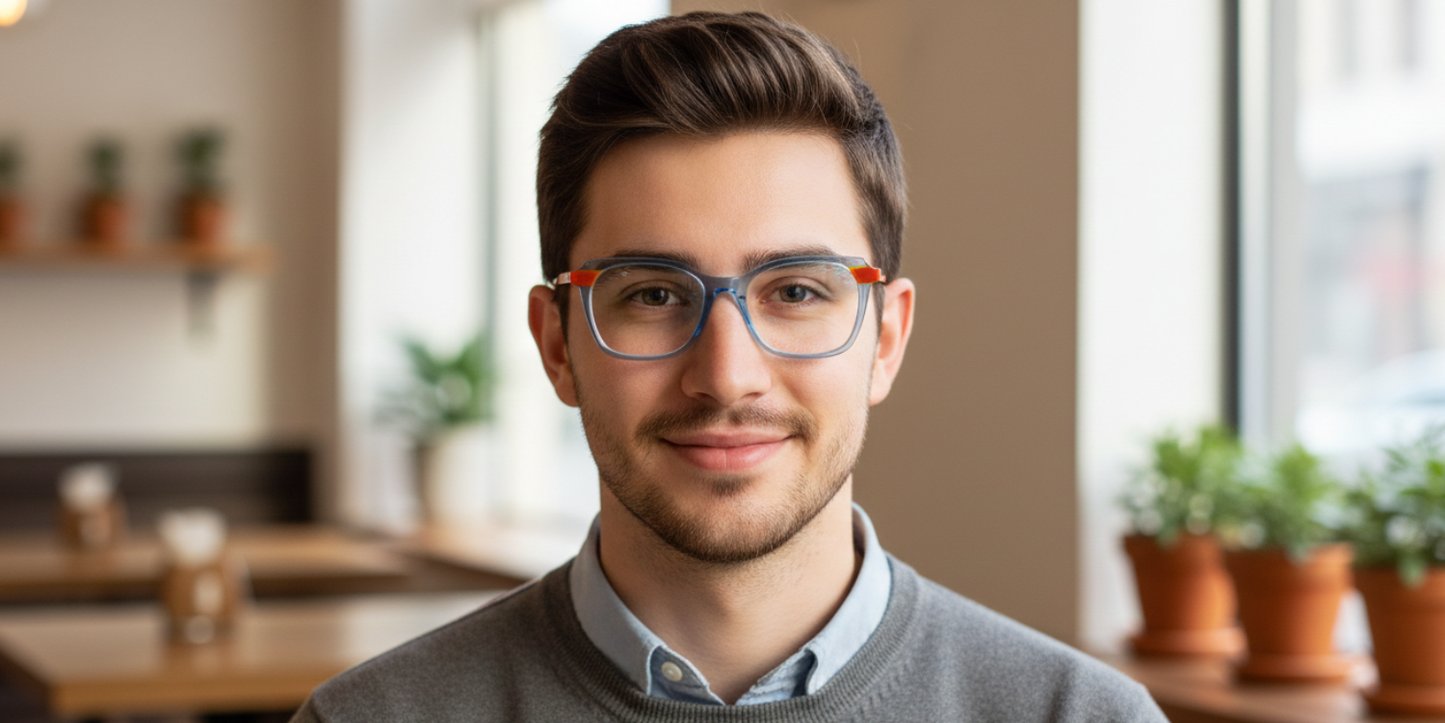 Full Rim Square Premium Eyeglasses