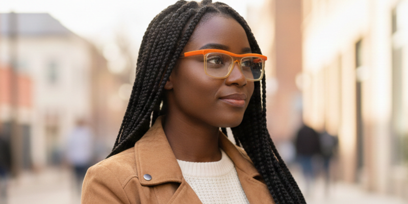 Full Rim Rectangle Premium Eyeglasses