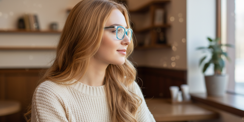 Full Rim Rectangle Premium Eyeglasses