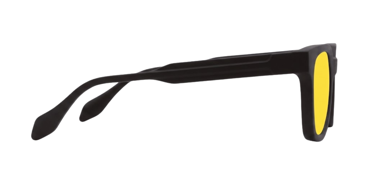 Black Full Rim Rectangle Magneto Eyeglasses