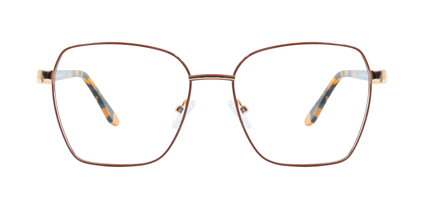 Full Rim Geometric Classic Eyeglasses