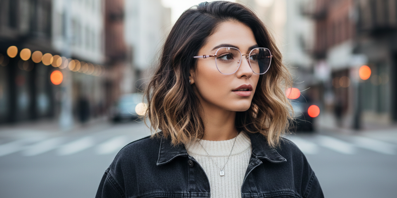 Full Rim Cat Eye Classic Eyeglasses