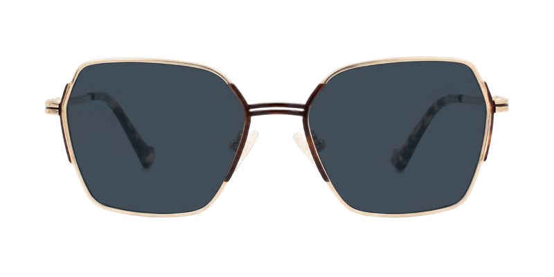 Fashionista Aura  ch9022 - Gold/Brown Frame
