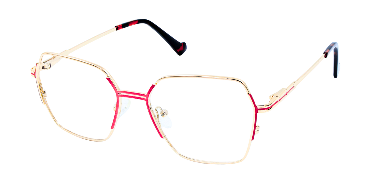 Fashionista Aura CH9022 - Gold/Pink Frame