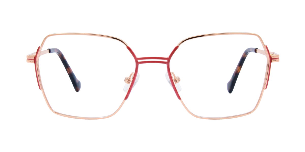 Fashionista Aura CH9022 - Gold/Pink Frame