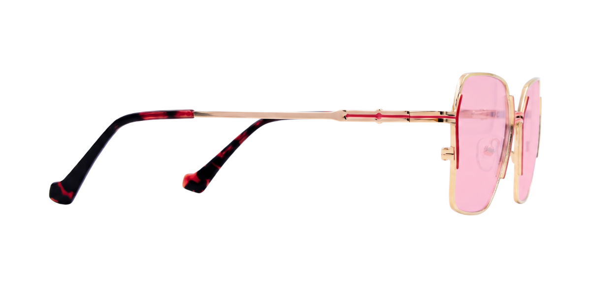 Fashionista Aura CH9022 - Gold/Pink Frame