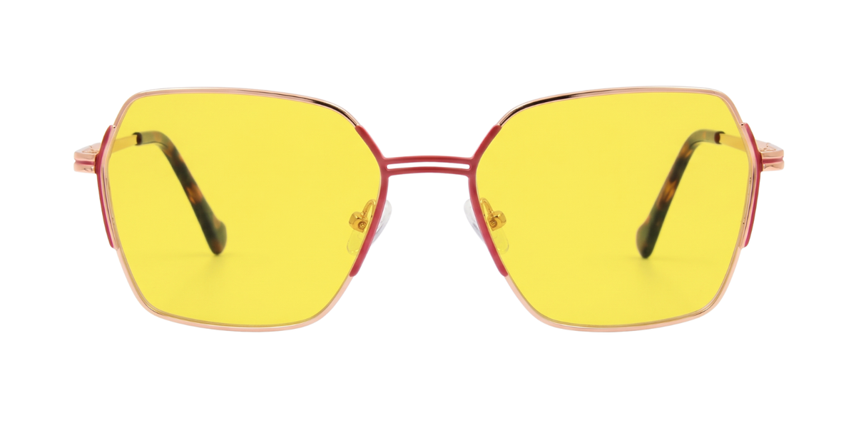 Fashionista Aura CH9022 - Gold/Pink Frame